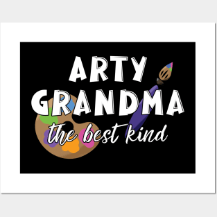 Arty Grandma Posters and Art
